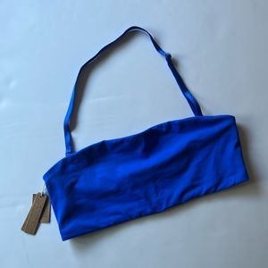 SKIMS swim bandeau - Cobalt